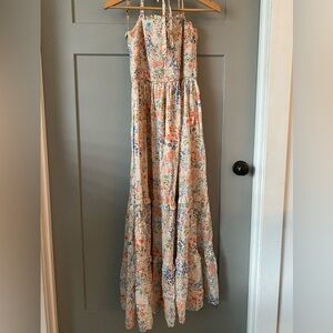 Floral maxi dress